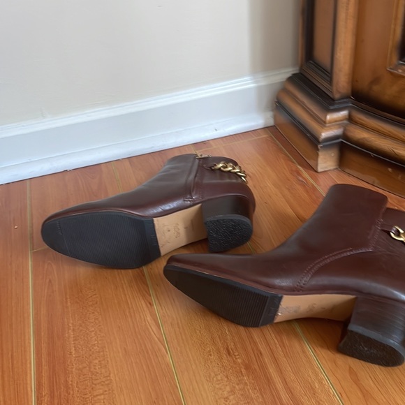 Authentic coach Leather ankle boots - Picture 4 of 5